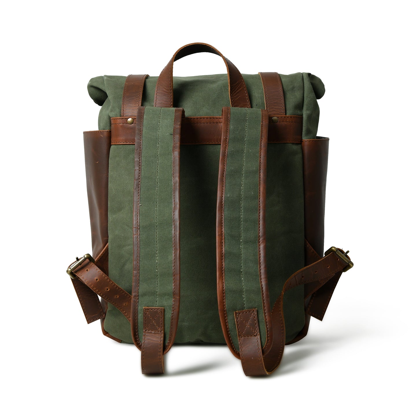 Suede Leather Backpack