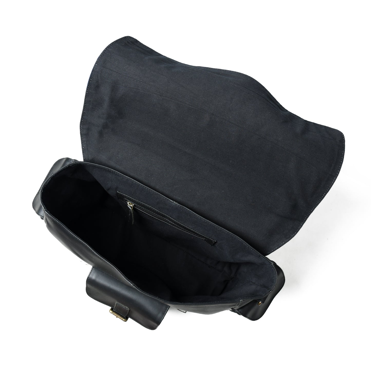 Sleek Leather Laptop Bag