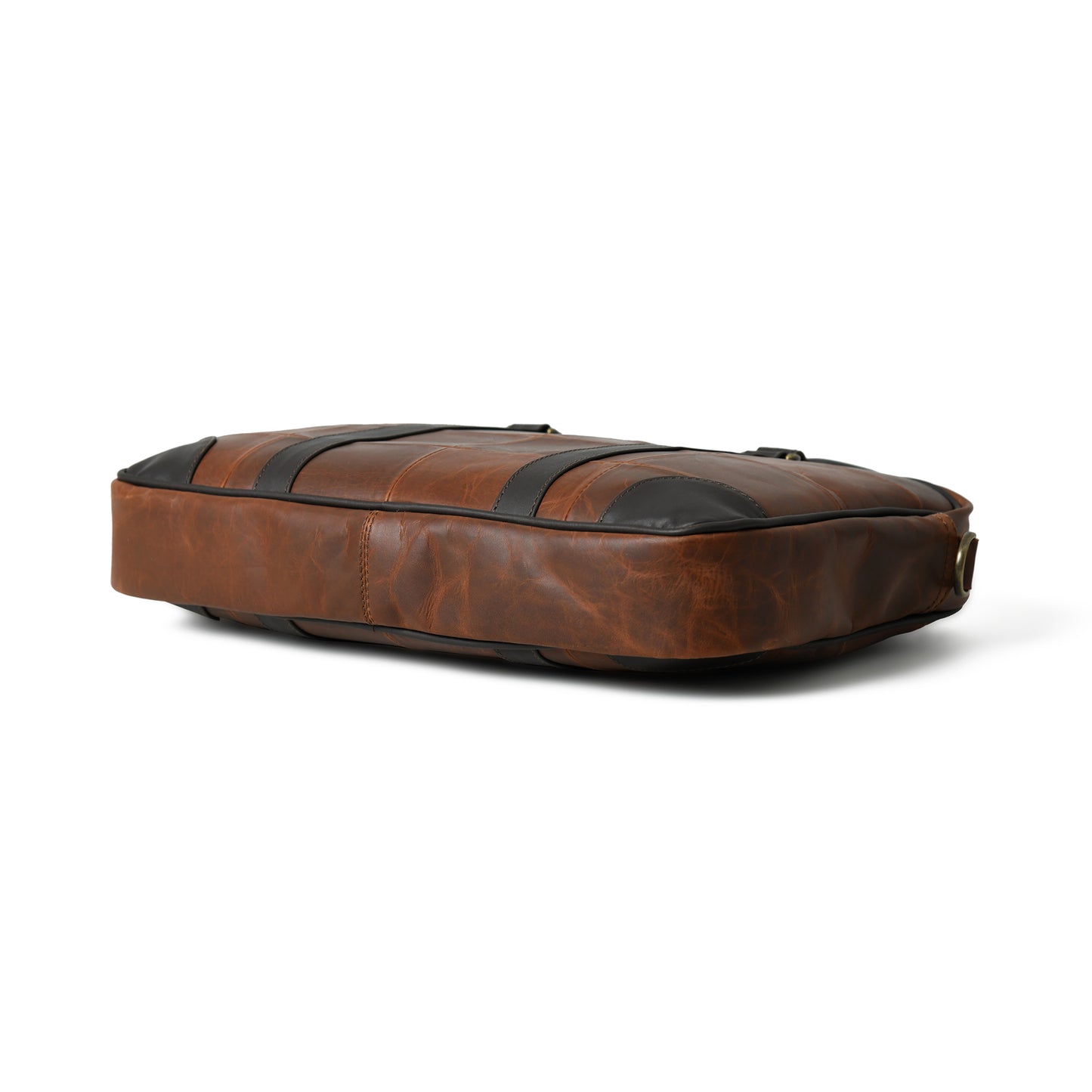 Cow Waxy Leather Laptop Bag