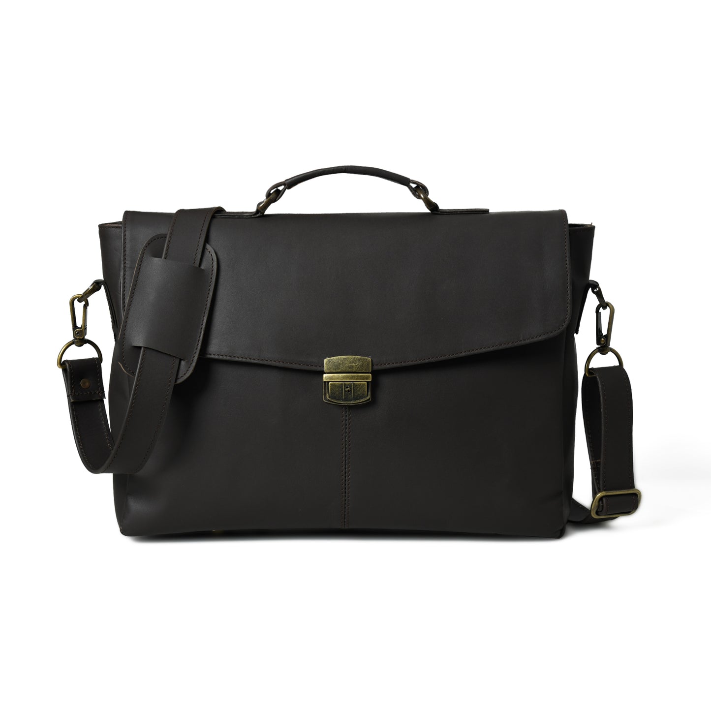 Urban Pulse: Dynamic Leather Laptop Bag