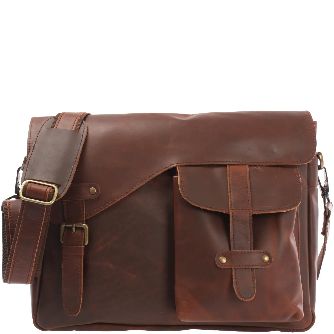 Leather Courier Bag