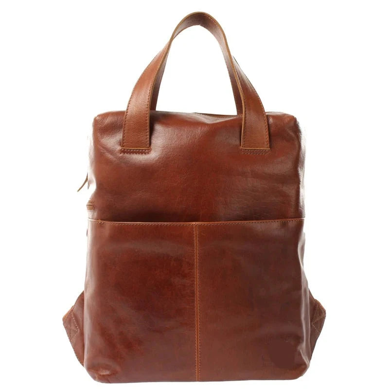 City Leather Backpack