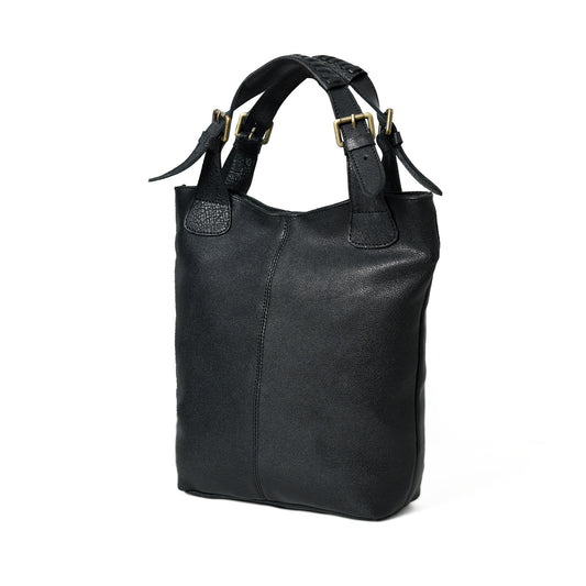 Buffalo Shrinkage Leather Tote Bag