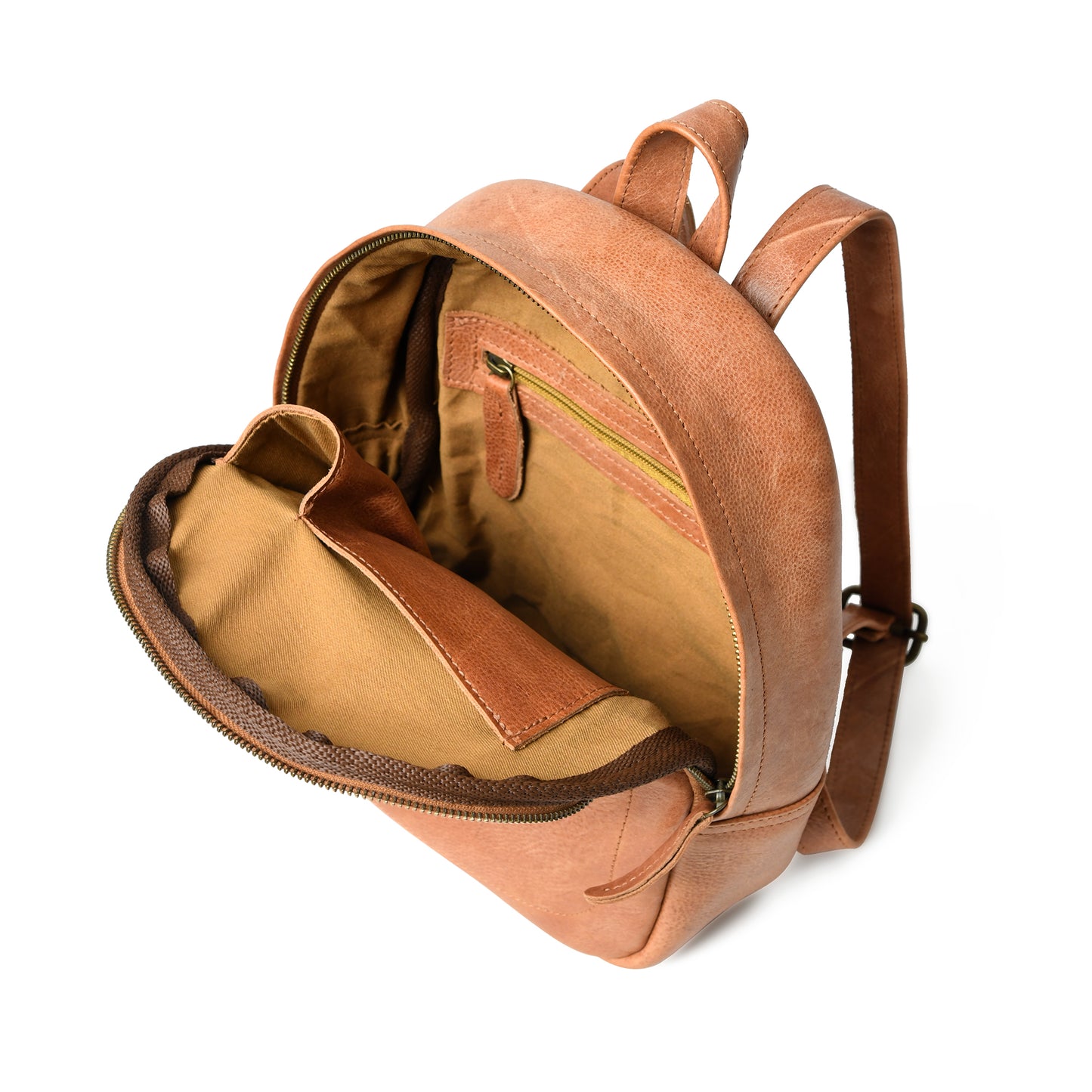 Chic Comfort  Leather Backpack