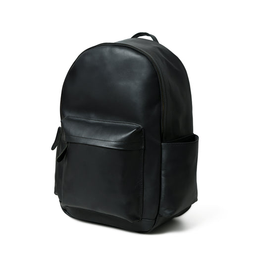 LuxLeather: Waxy Leather Backpack