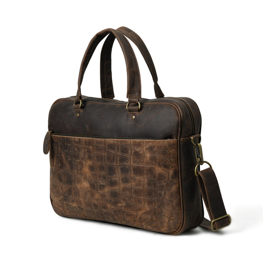 LuxLeather: Elegant Cowhide Backpack