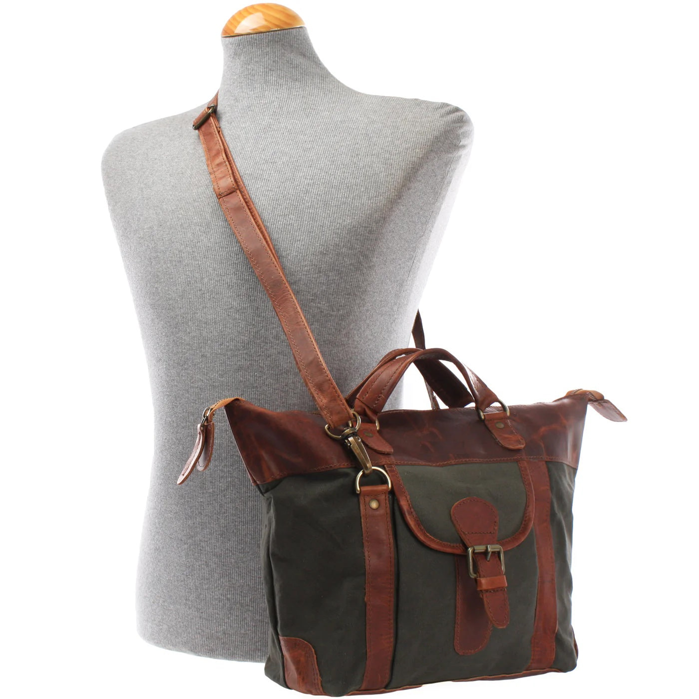 Cowhide Leather Shoulder Bag