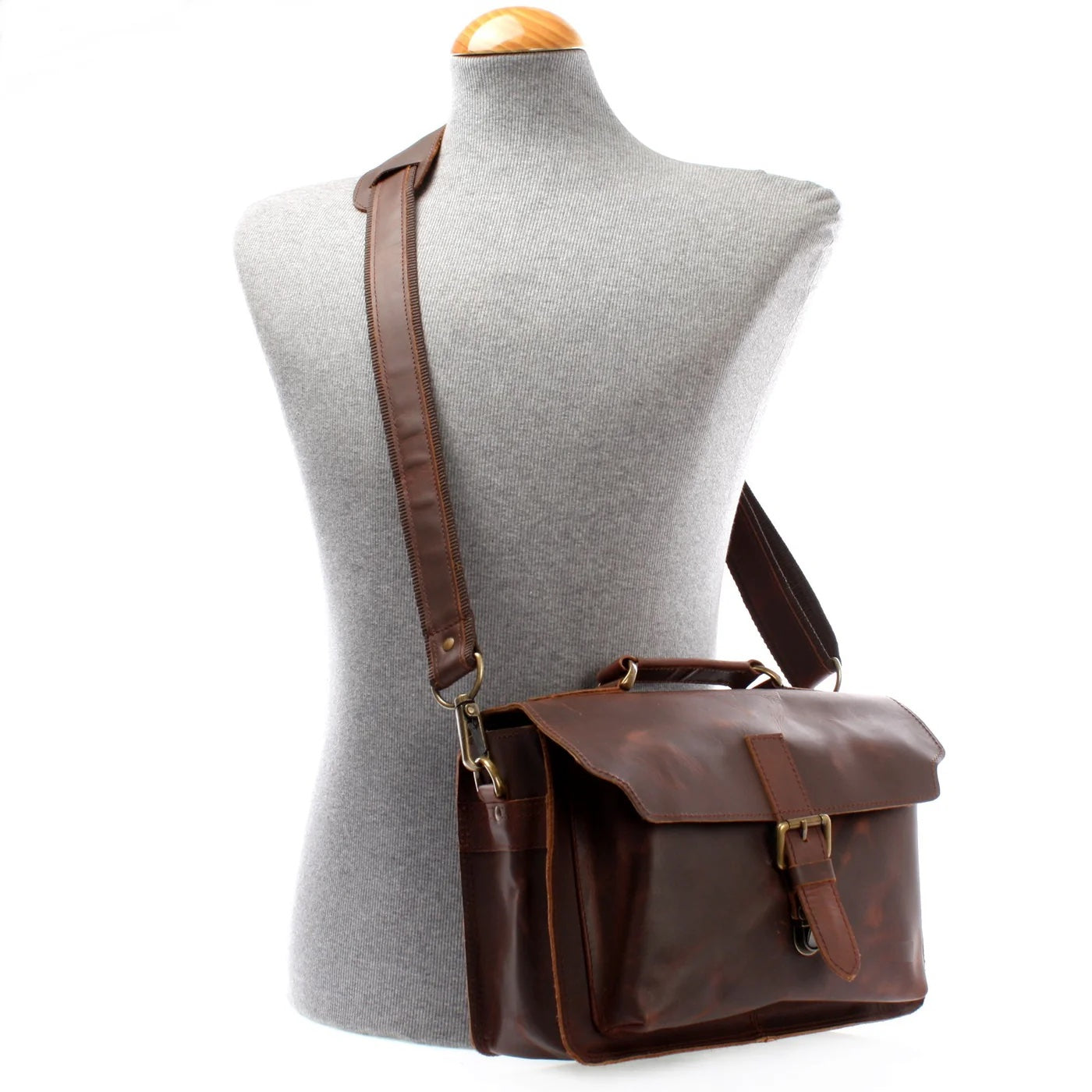 Heritage Leather Shoulder Bag