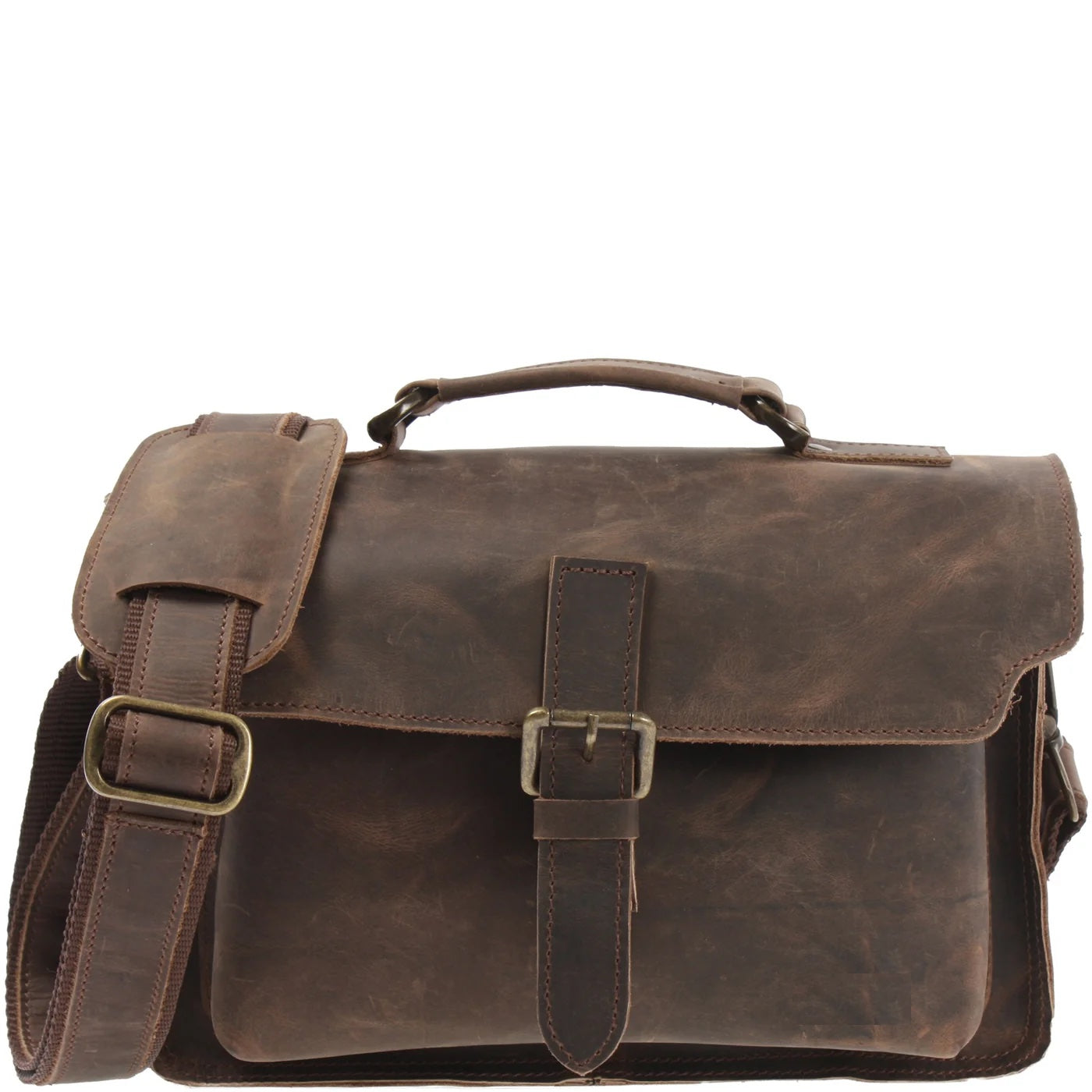 Heritage Leather Shoulder Bag