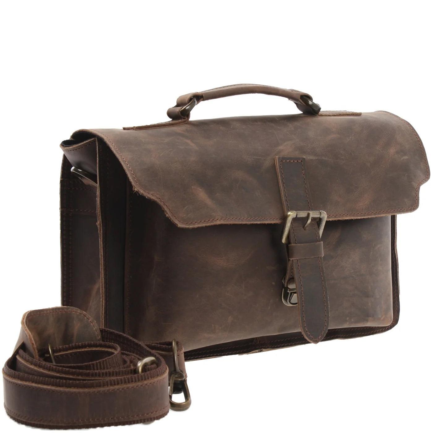 Heritage Leather Shoulder Bag