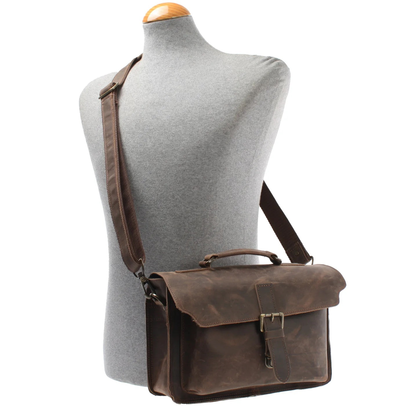 Heritage Leather Shoulder Bag