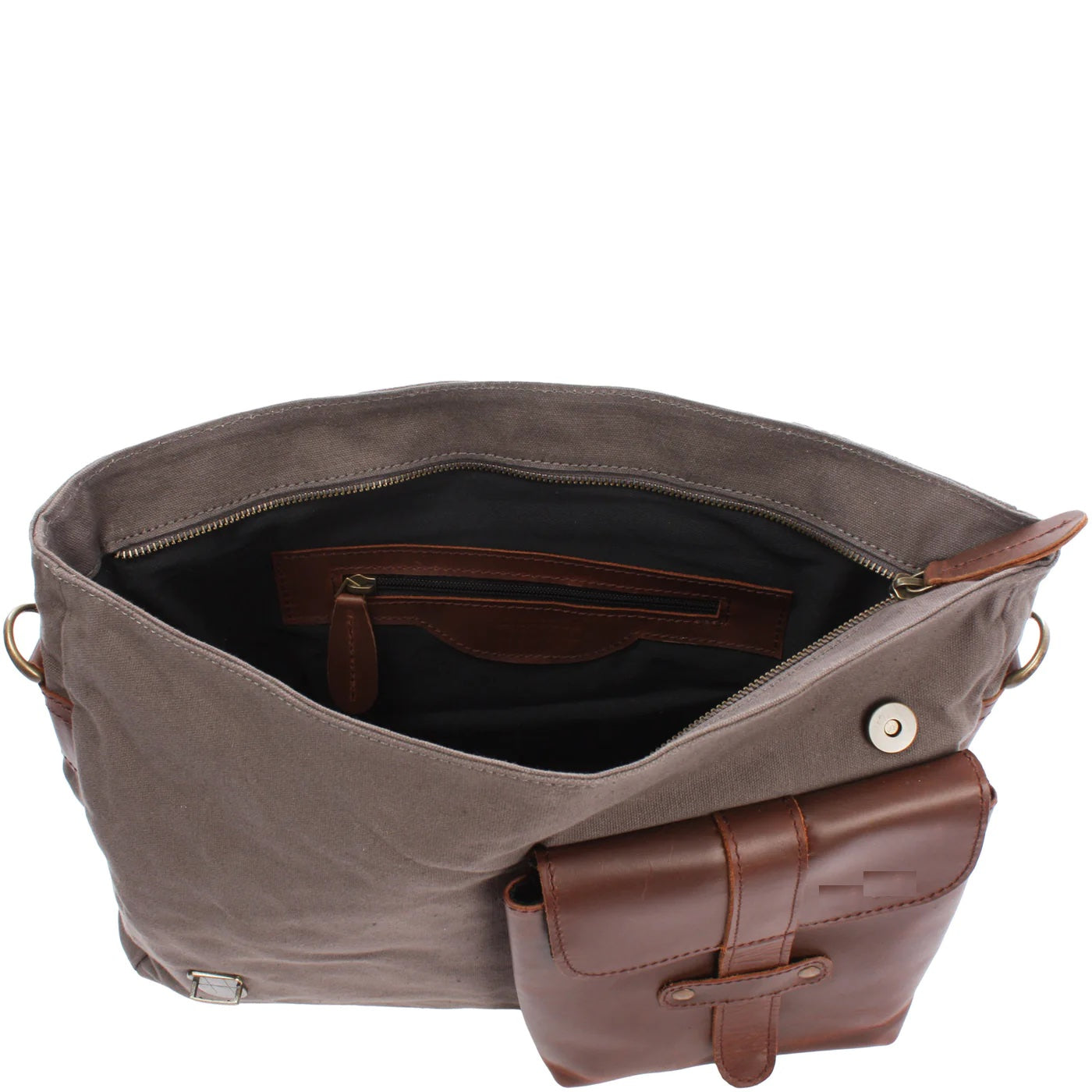 Leather Messenger Bag