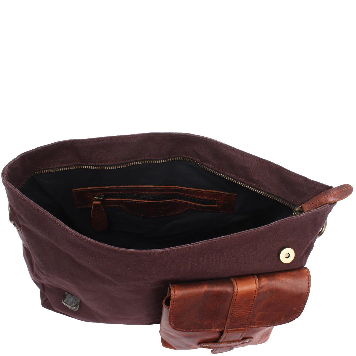 Leather Messenger Bag