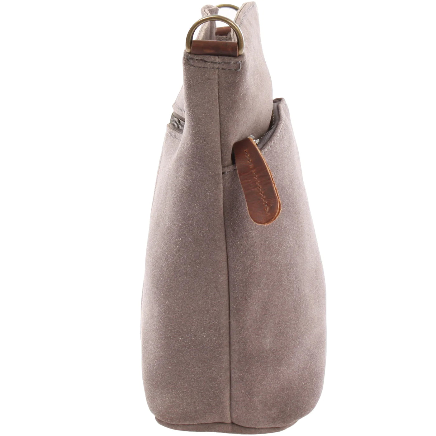 Suede Leisure Shoulder Bag