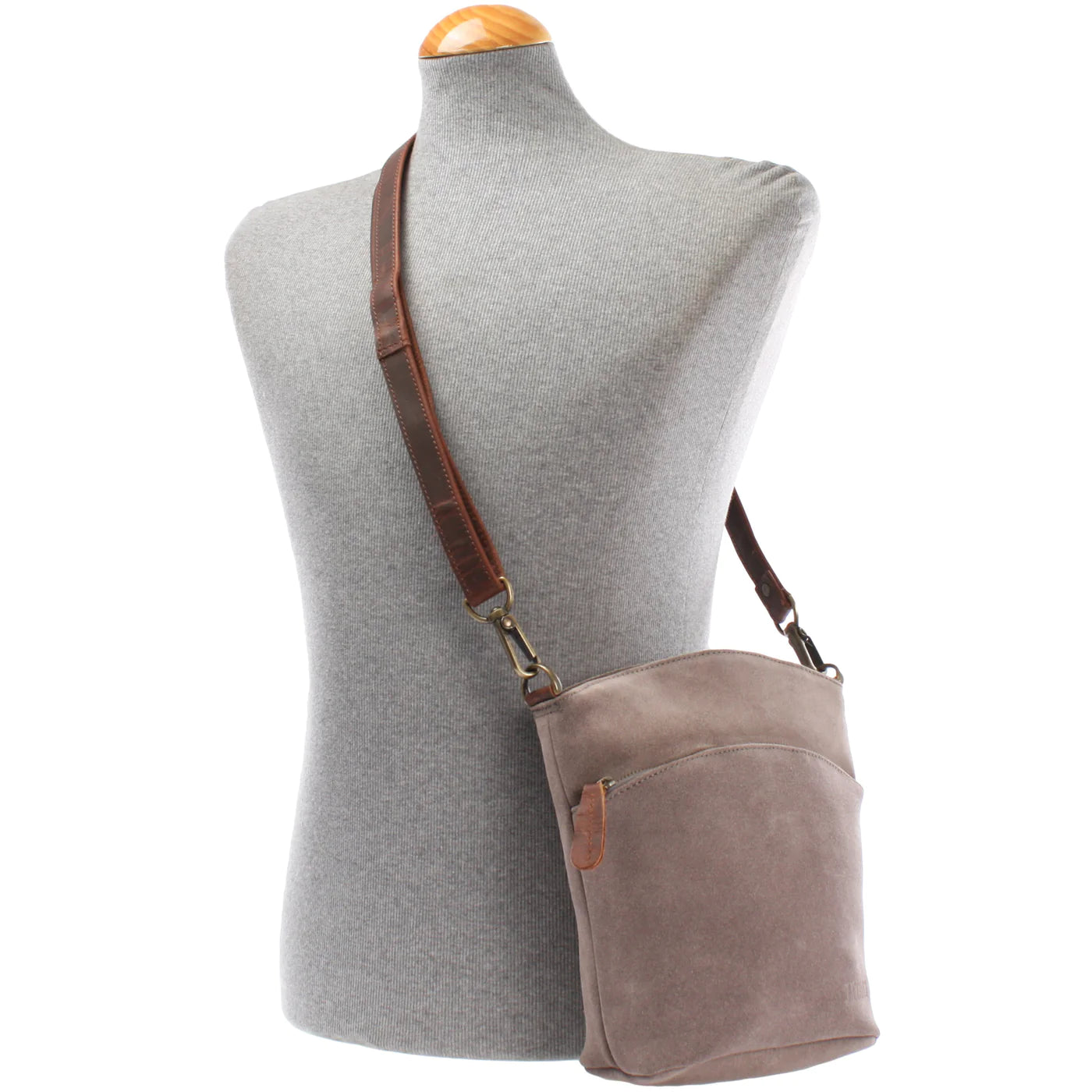 Suede Leisure Shoulder Bag