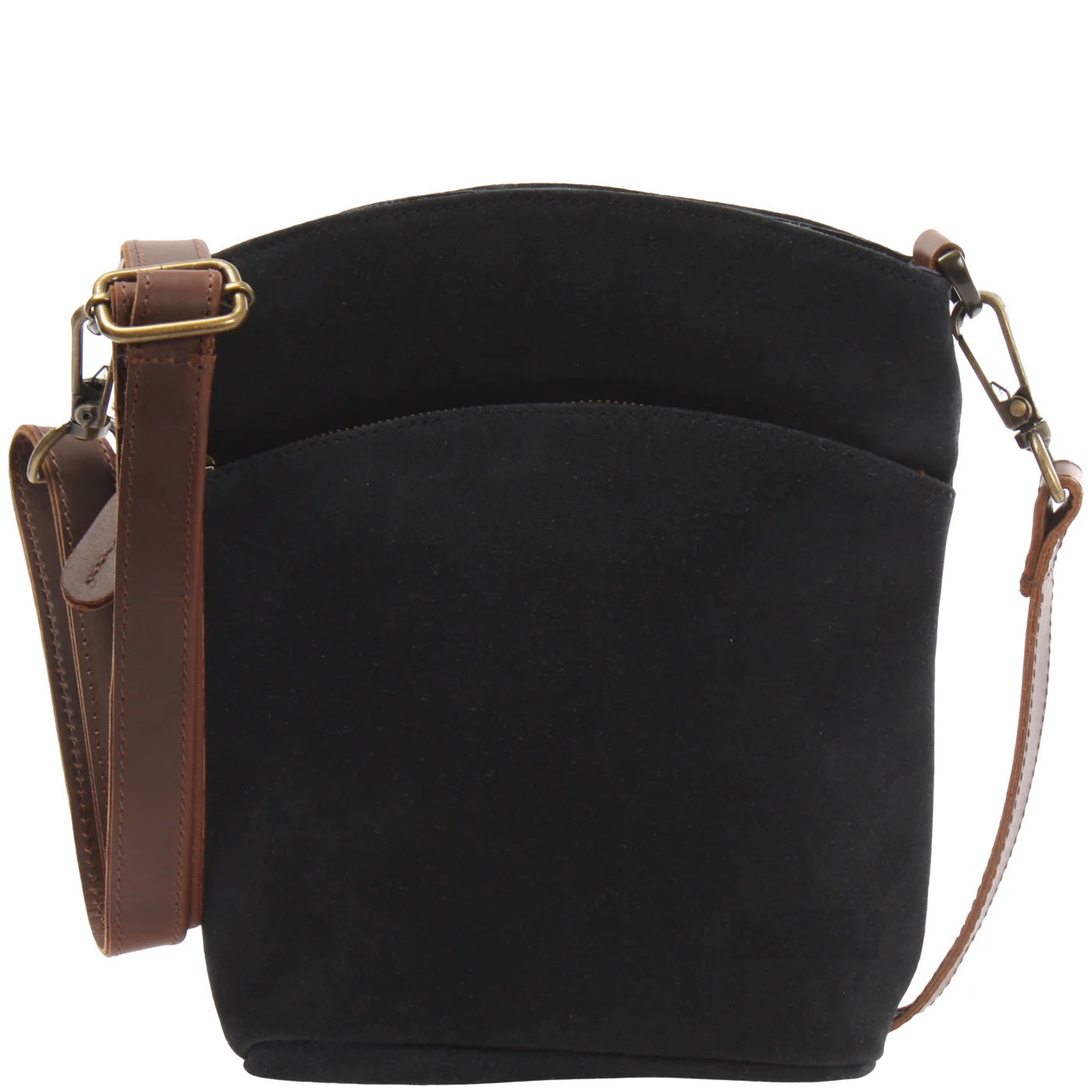 Suede Leisure Shoulder Bag