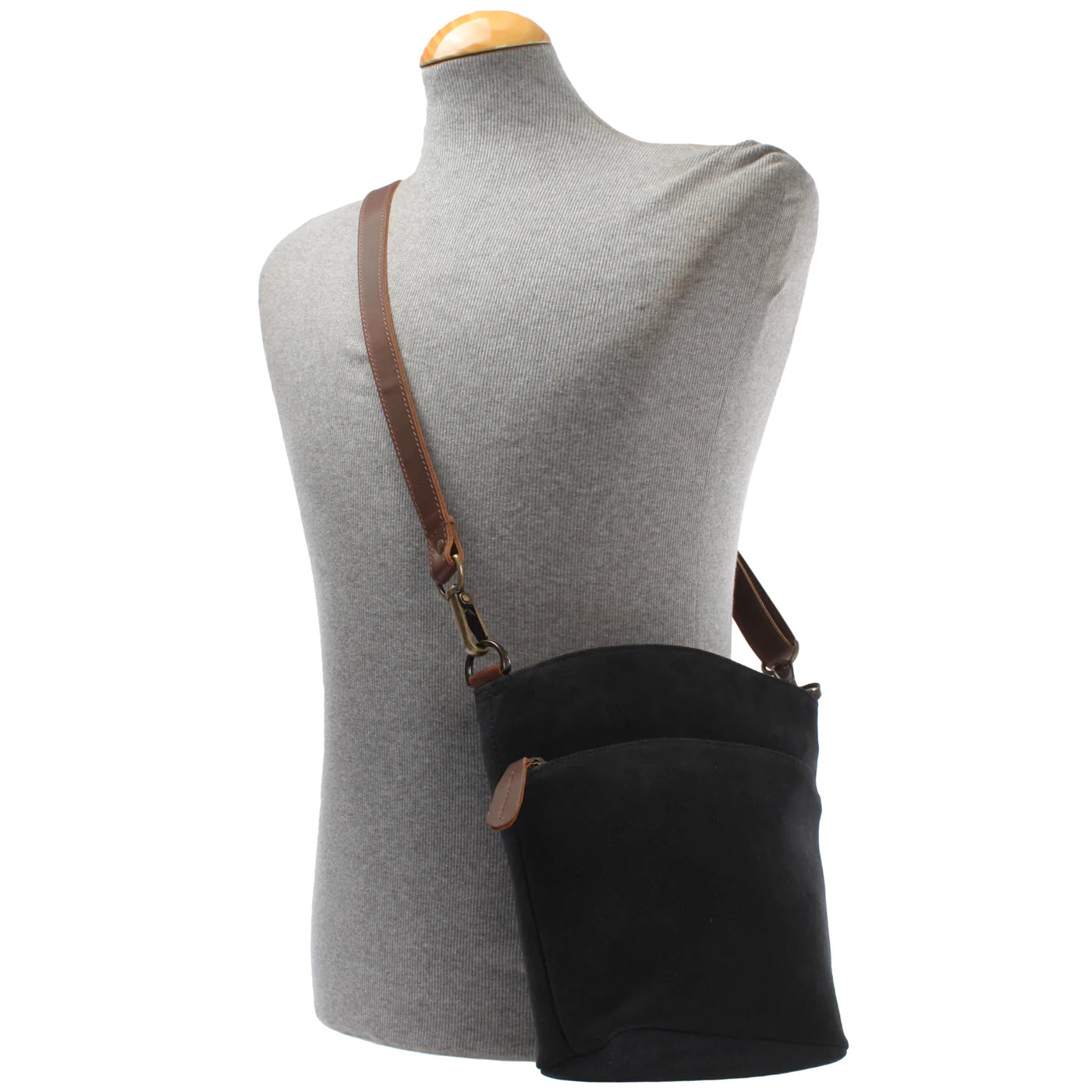 Suede Leisure Shoulder Bag